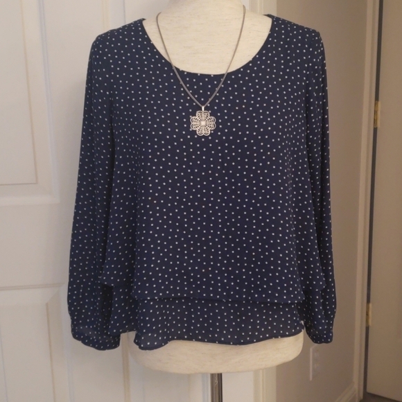 ZARA tiered flutter top - Picture 1 of 15